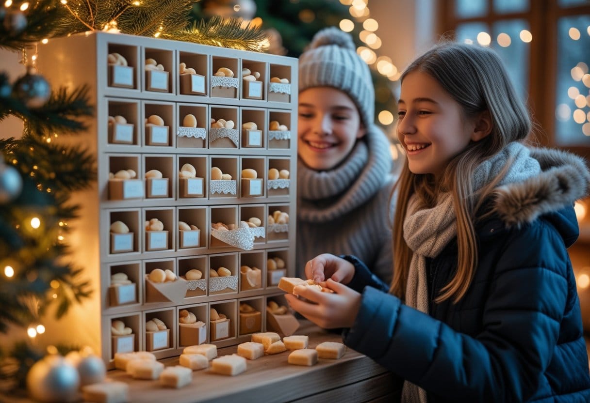 Den perfekte julekalender til teenagere julekalender med lækker marcipan